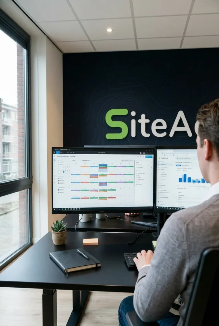Website laten maken bij SiteActief op kantoor